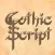 Gothic Winter Cursive Script