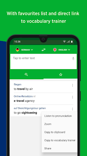 PONS Translate Screenshots