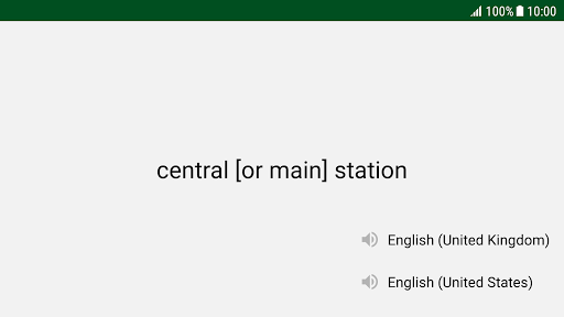 PONS Translate Screenshots