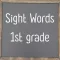 Sight Words 1st Grade Full