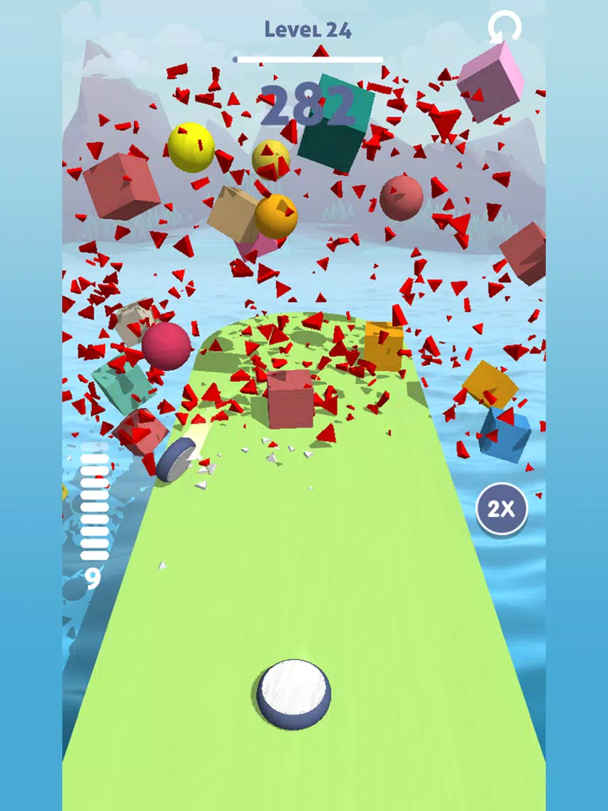 Throw Disc 3D iPad  স্ক্রিনশট