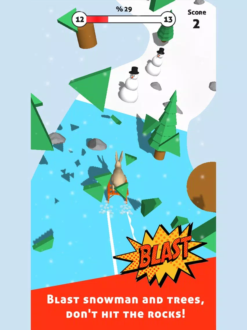 Tobogganing iPad  Screenshots
