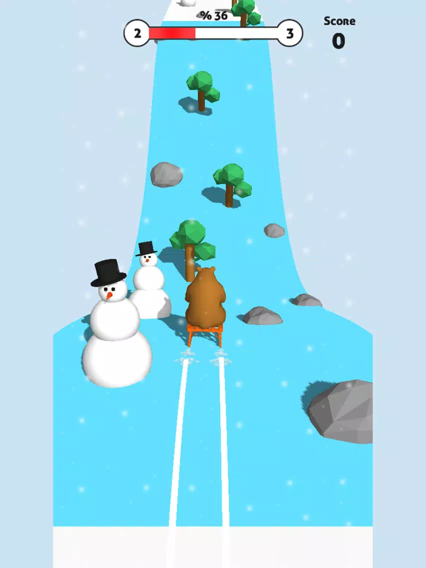 Tobogganing iPad  Screenshots