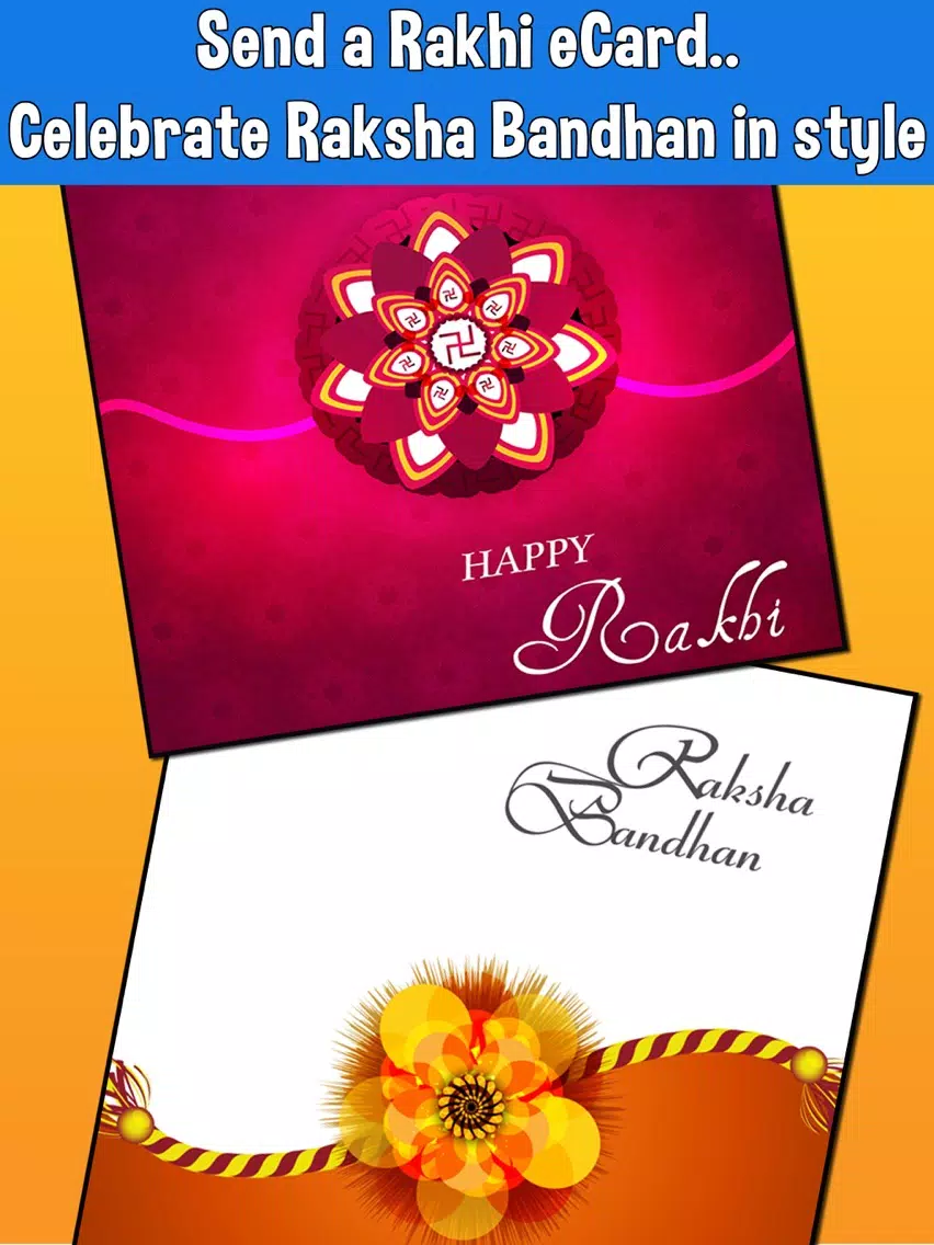 Happy Rakshabandhan Cards, Wishes & Greetings Free iPad Screenshots