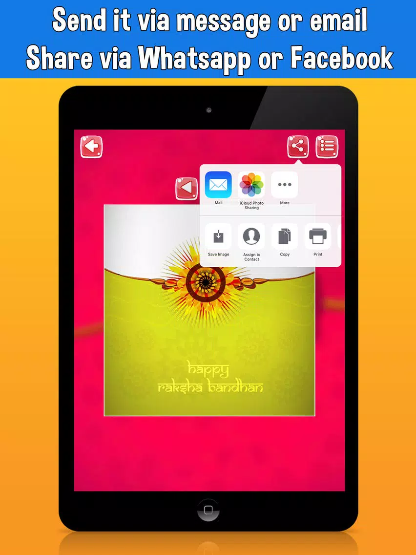 Happy Rakshabandhan Cards, Wishes & Greetings Free iPad Screenshots