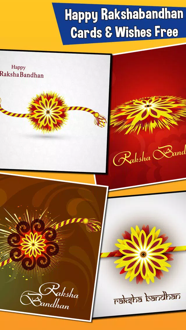 Happy Rakshabandhan Cards, Wishes & Greetings Free Screenshots