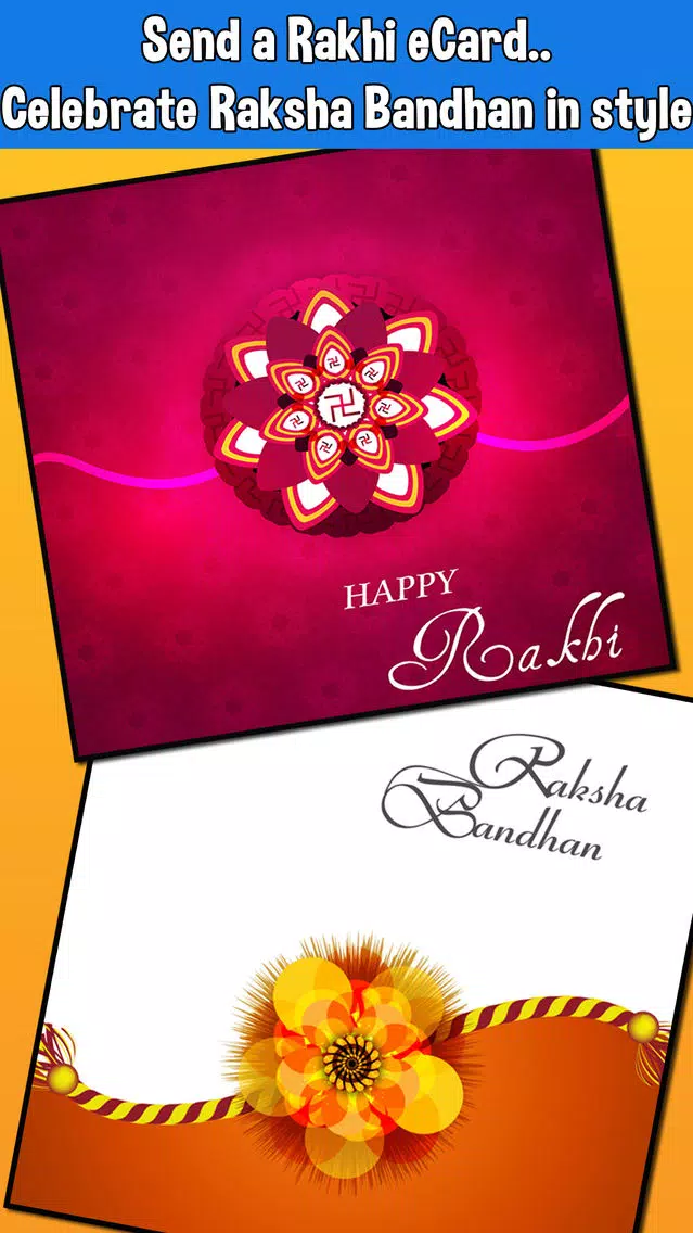 Happy Rakshabandhan Cards, Wishes & Greetings Free Screenshots