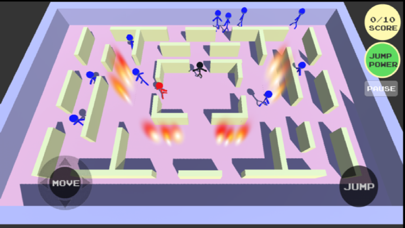 Capturas de tela do The Adventures of Stick Figure