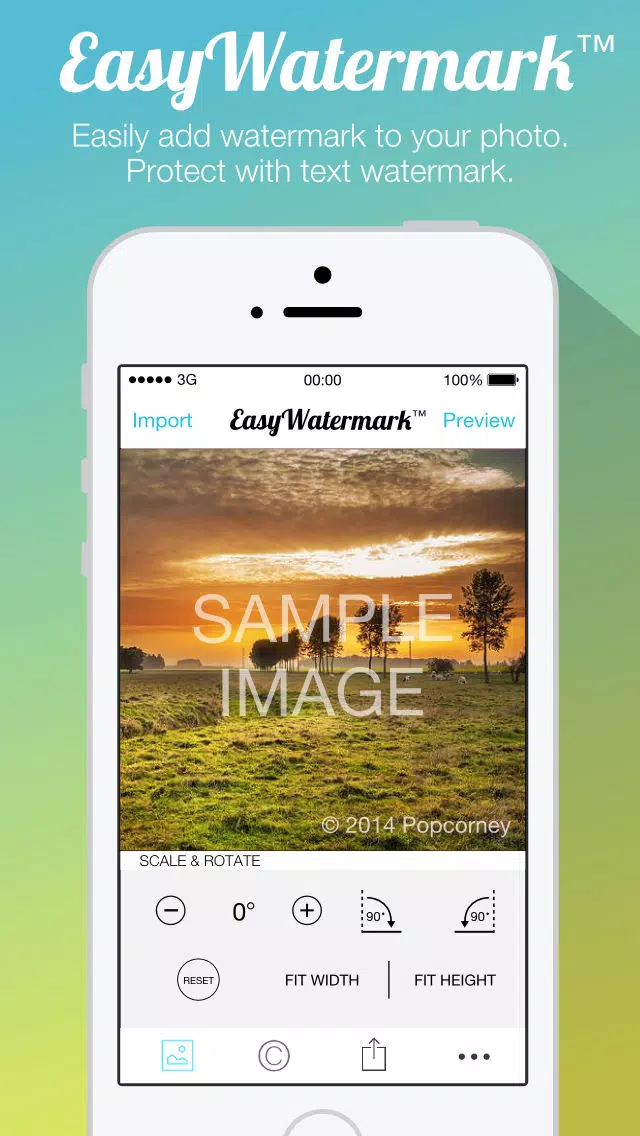 Easy Watermark for Photo Free - Protect your photos and pictures with copyright watermark Screenshots