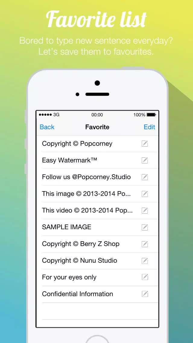 Easy Watermark for Photo Free - Protect your photos and pictures with copyright watermark Screenshots