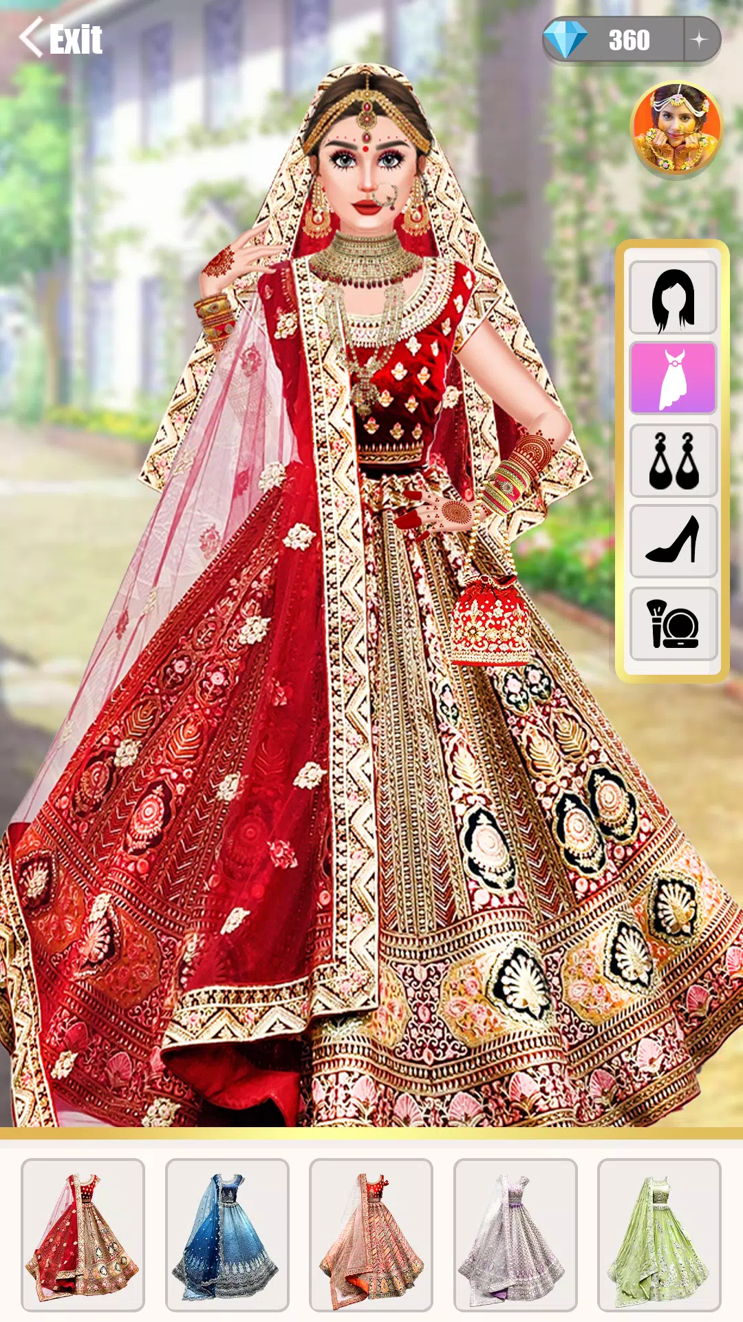 Indian Wedding Dress up Games Screenshots