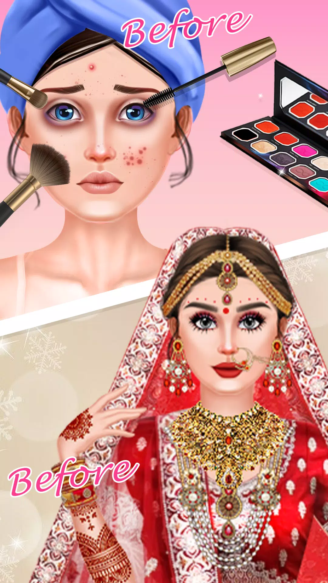 Indian Wedding Dress up Games Screenshots