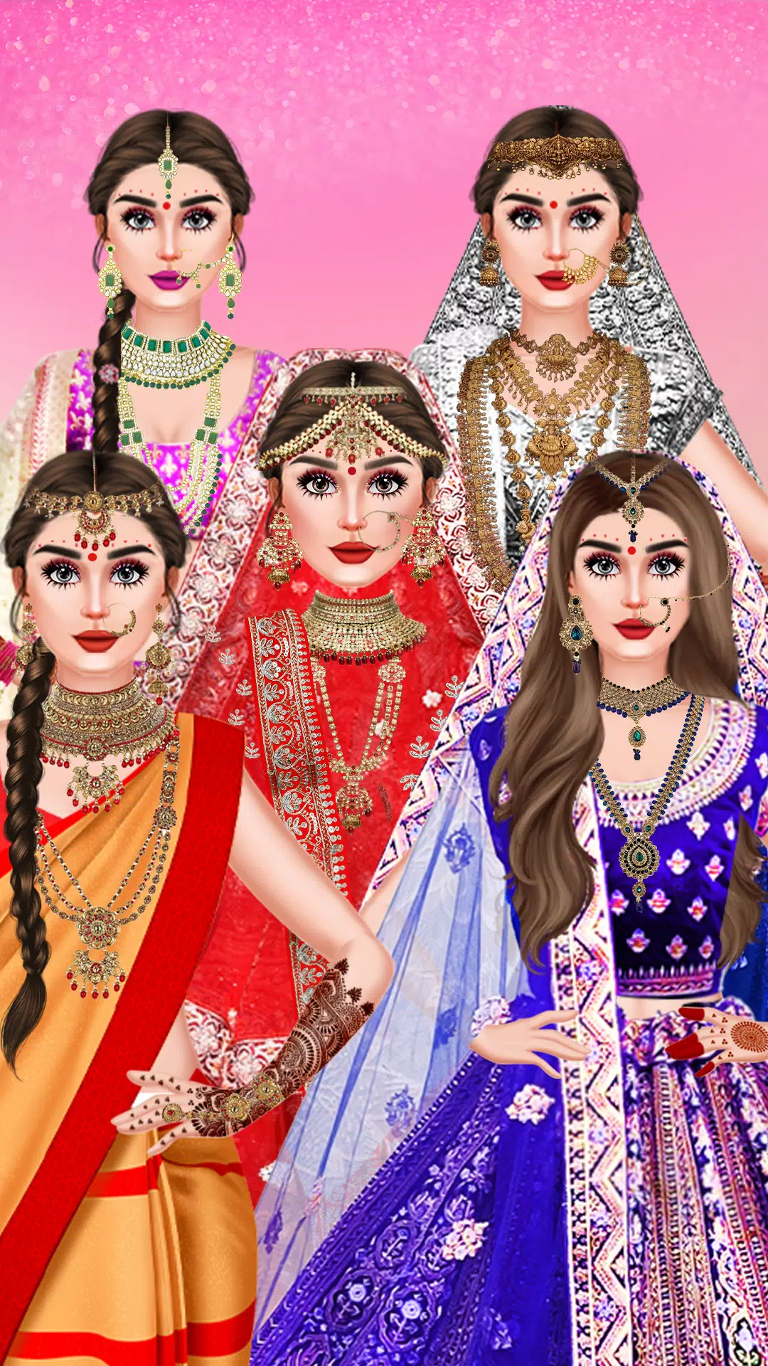 Indian Wedding Dress up Games Screenshots