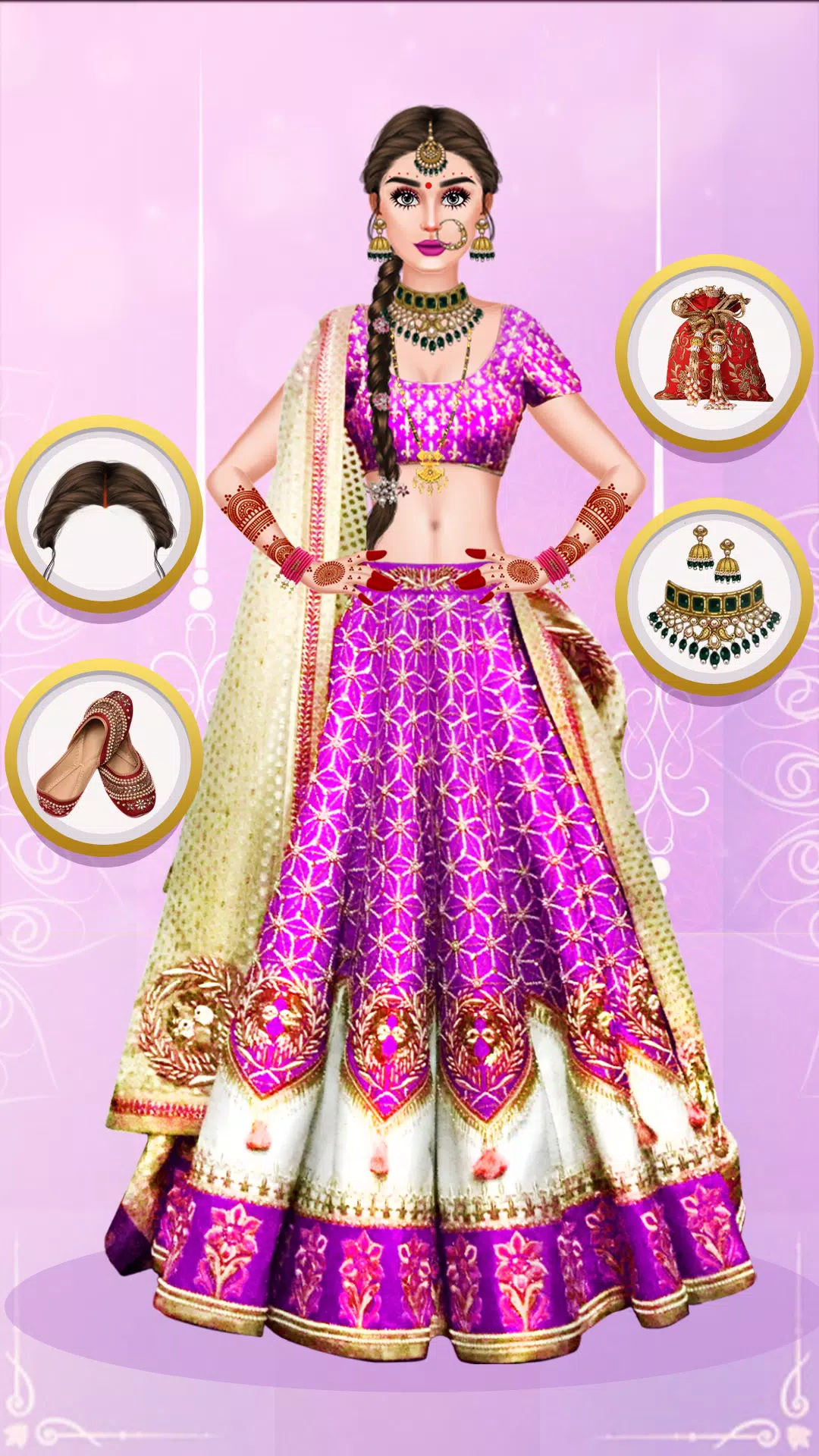 Indian Wedding Dress up Games Screenshots