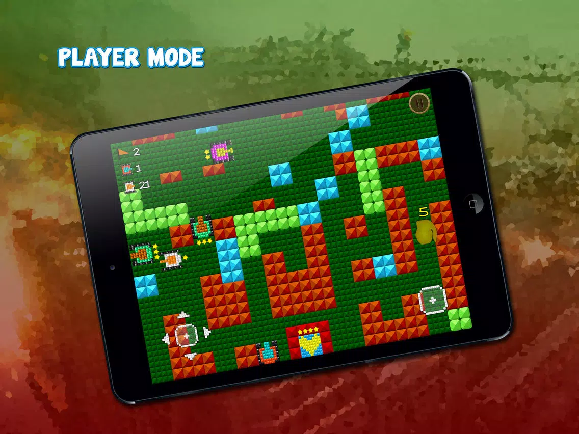 Pixel Tank War iPad  Screenshots