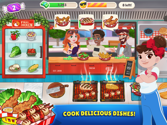 Kitchen Scramble 2: World Cook iPad Screenshots
