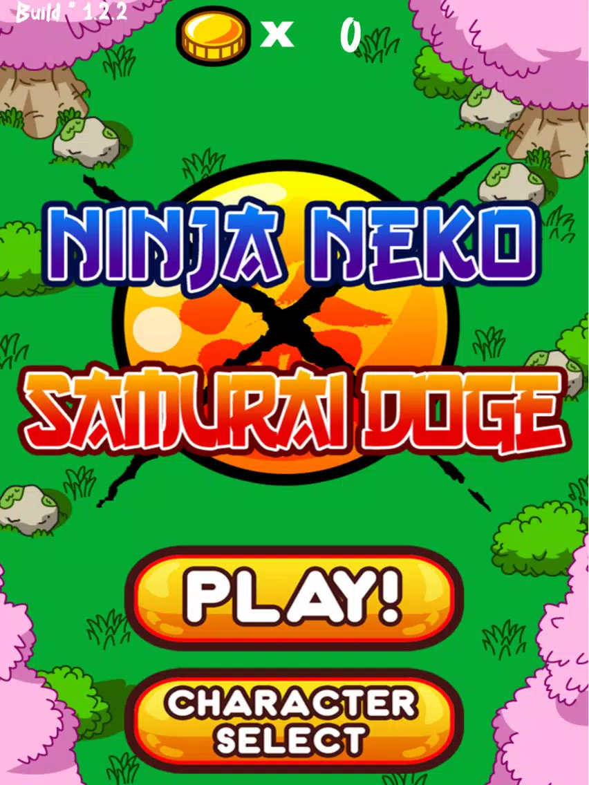Ninja Neko X Samurai Doge iPad  Screenshots