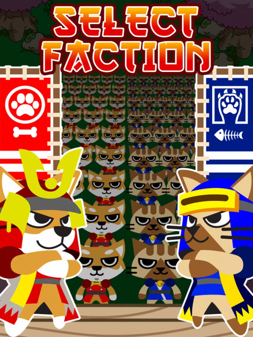Ninja Neko X Samurai Doge iPad  Screenshots