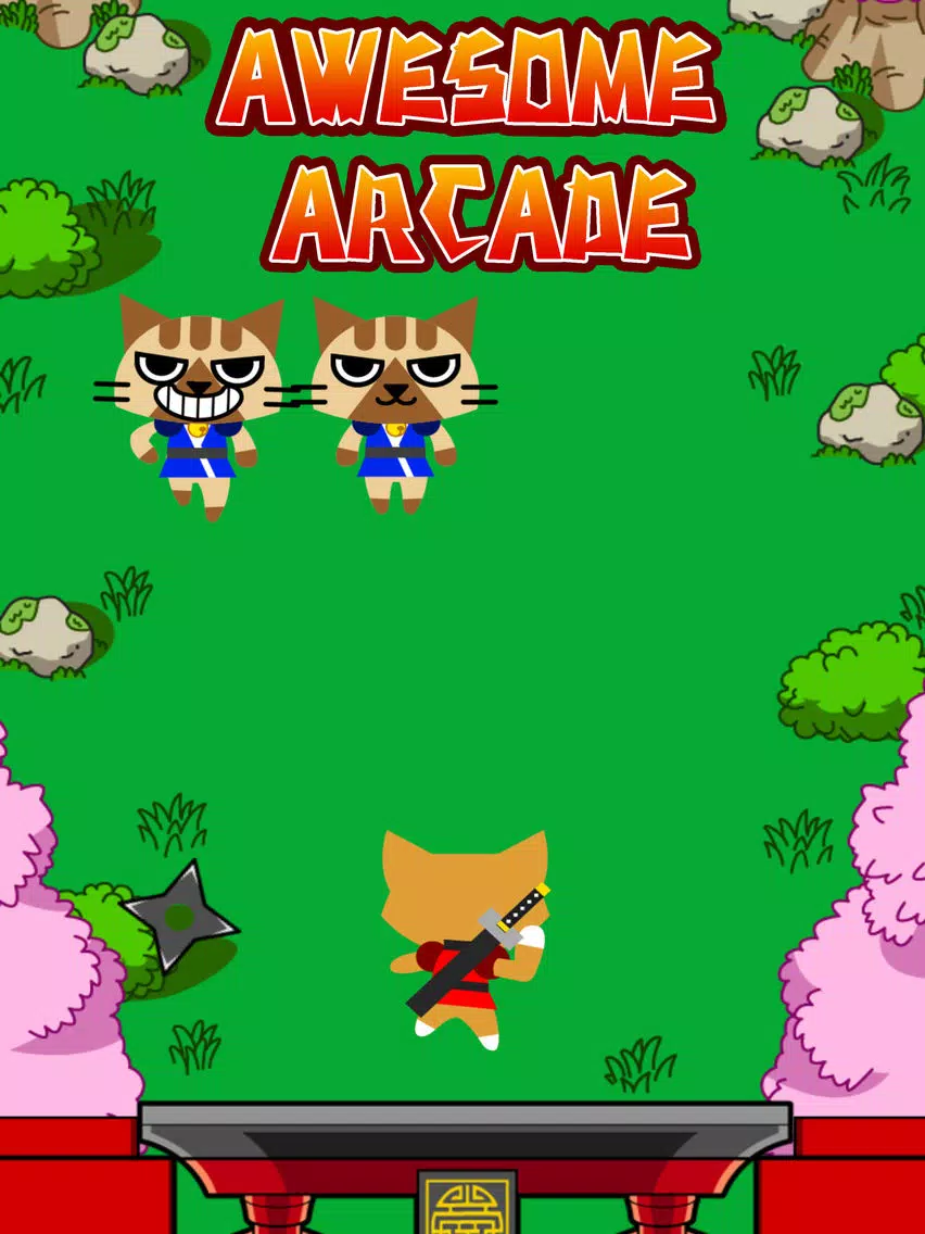 Ninja Neko X Samurai Doge iPad  Screenshots
