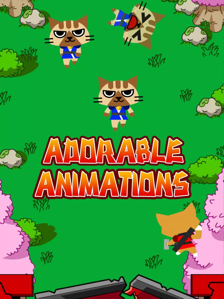 Ninja Neko X Samurai Doge iPad  Screenshots