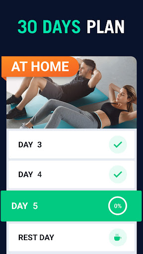 30 Day Fitness Challenge Screenshots