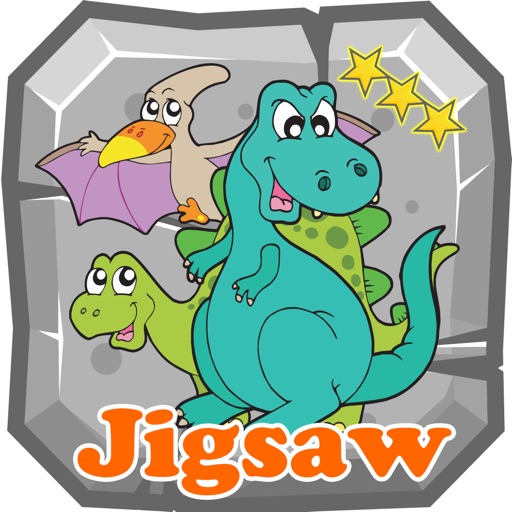 Easy Cartoon Dinosaur Jigsaw Puzzles Easy Cartoon Dinosaur Jigsaw Puzzles
