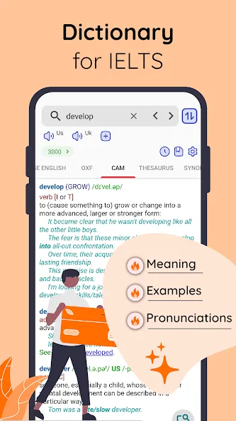 IELTS Practice Test Screenshots