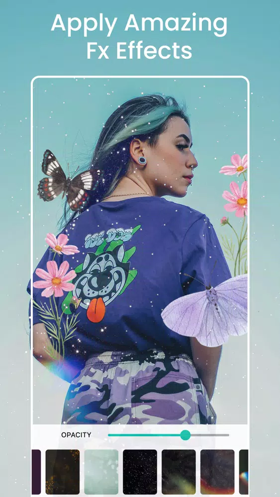 Butterfly Photo Frame Editor سکرین شاٹس