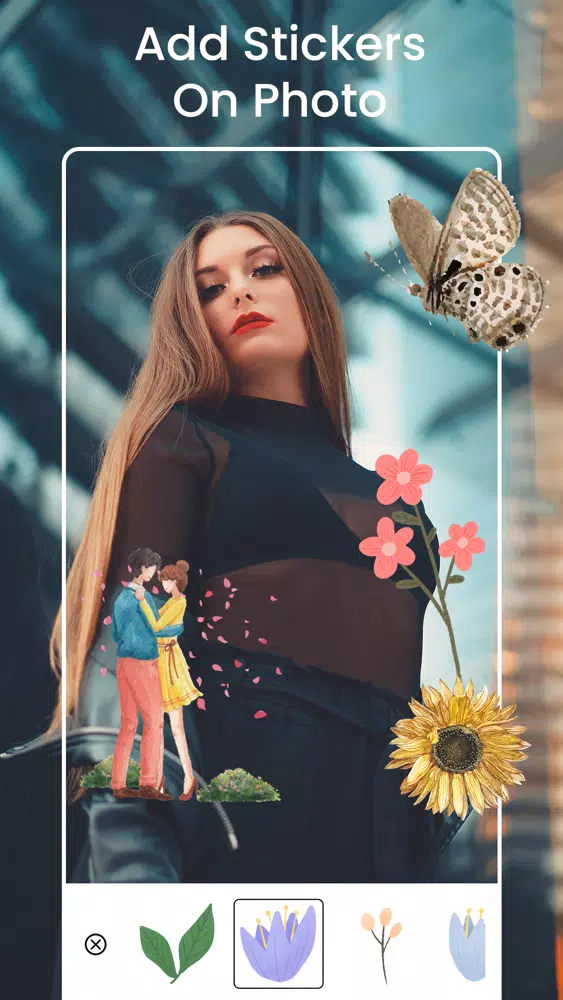 Butterfly Photo Frame Editor سکرین شاٹس