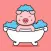 Cute Piggy Stickers & Emojis