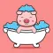 Cute Piggy Stickers & Emojis