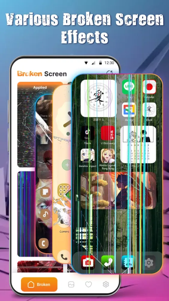 Crack & Broken Screen Prank Screenshots