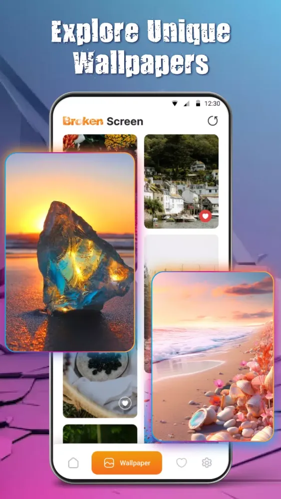 Crack & Broken Screen Prank Screenshots