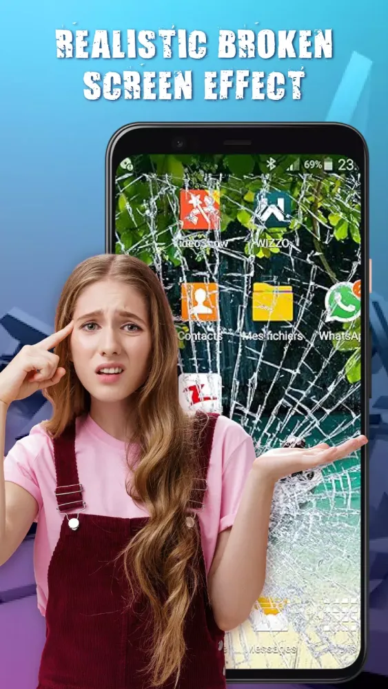 Crack & Broken Screen Prank Screenshots