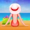 Summer Beach Girl Fun Activity