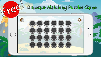 Dinosaur Matching Remember Puzzles Games For Kids Screenshots