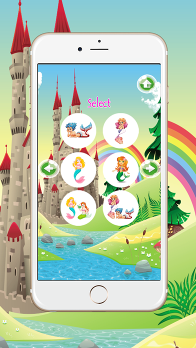 Mermaid Coloring Book Game For Adults & Kids Spree スクリーンショット