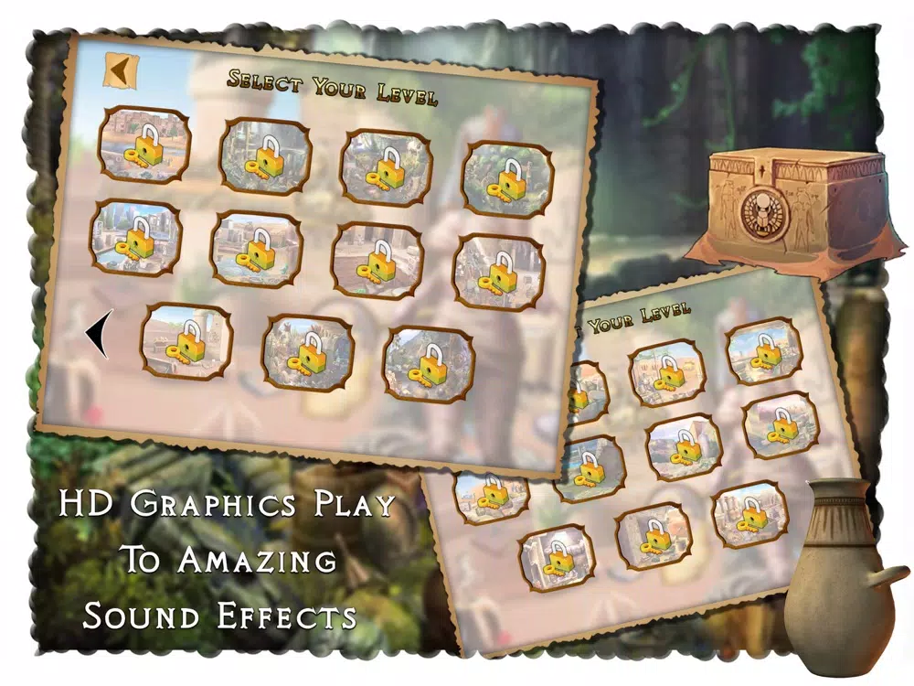 ภาพหน้าจอของ Ancient Mystery Of Egypt iPad