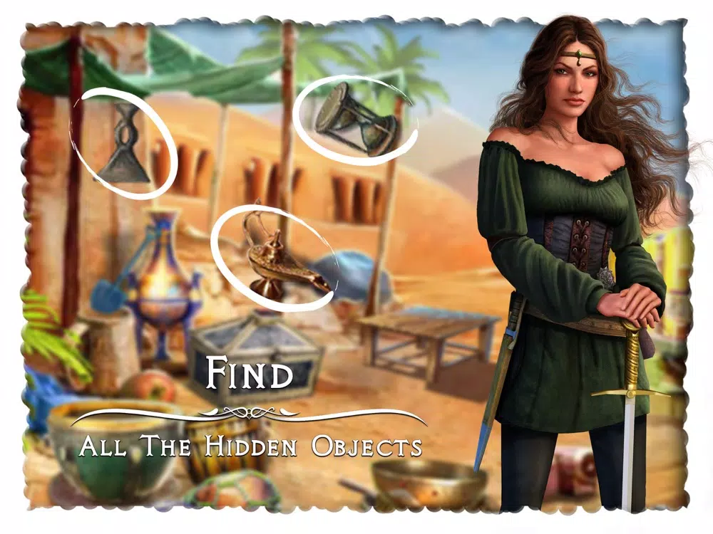 ภาพหน้าจอของ Ancient Mystery Of Egypt iPad