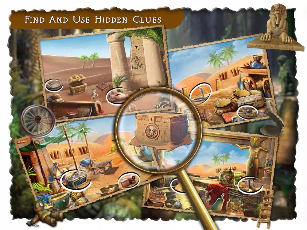 ภาพหน้าจอของ Ancient Mystery Of Egypt iPad