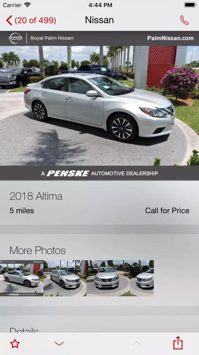 تصاویر Royal Palm Nissan DealerApp