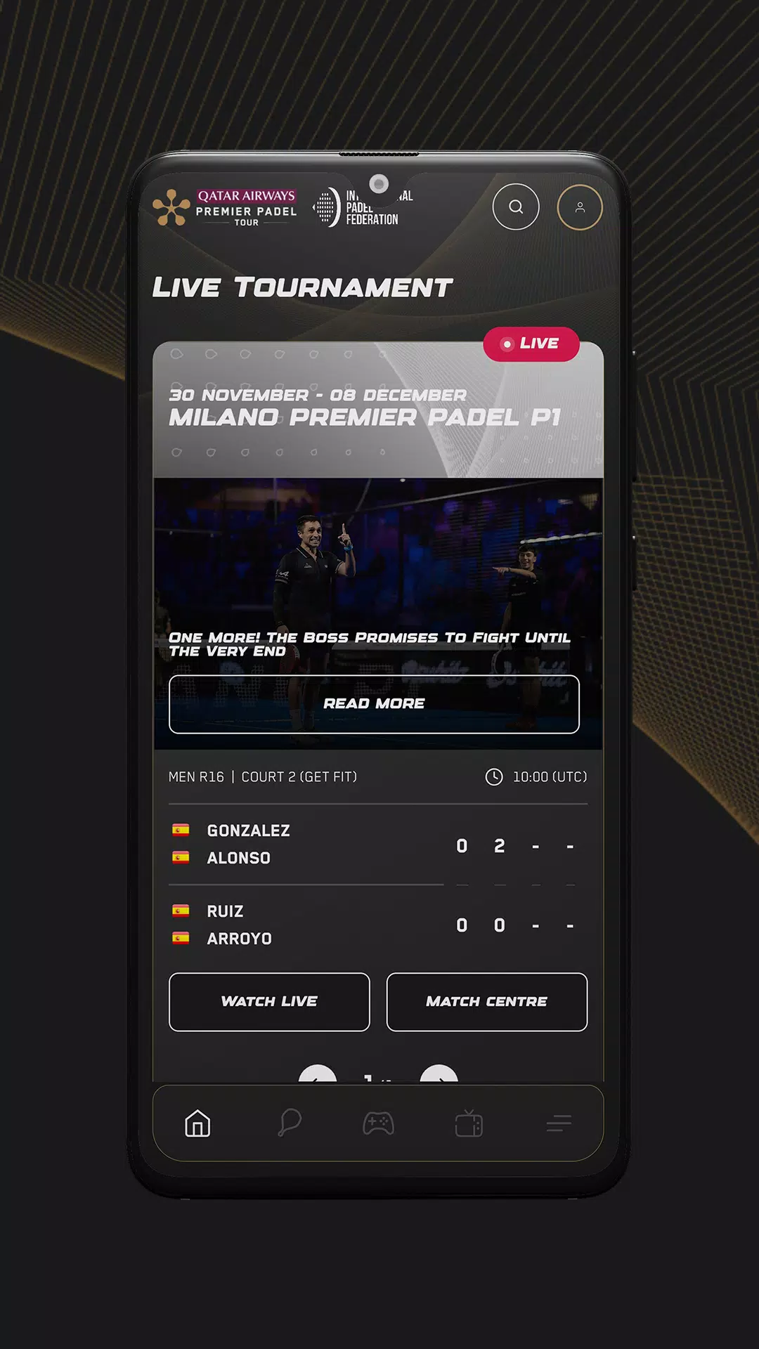 Premier Padel Screenshots
