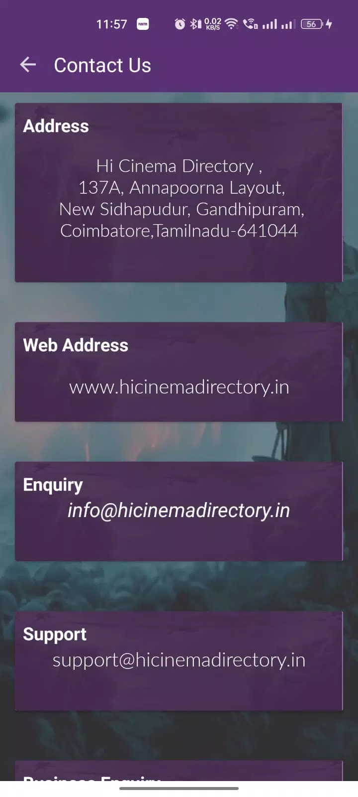 Hi Cinema Directory Screenshots