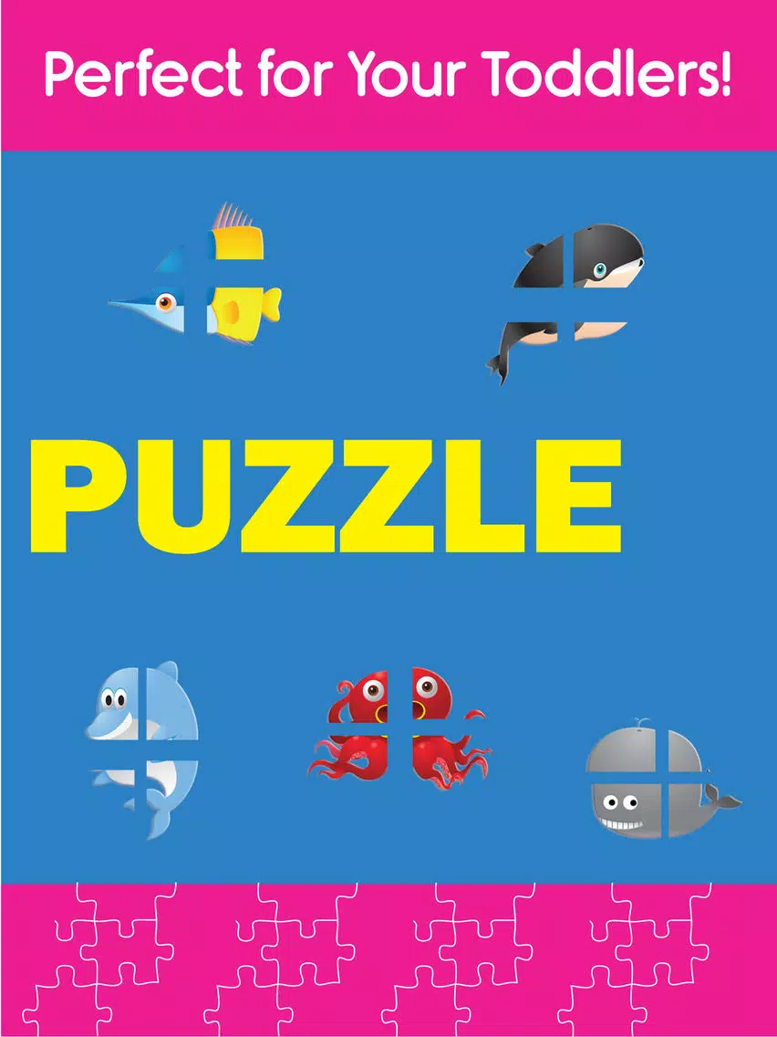 Basic Shapes and Puzzle Games for Toddler Brain Development iPad Screenshots
