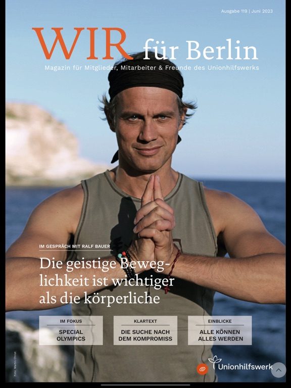 Unionhilfswerk iPad 스크린샷