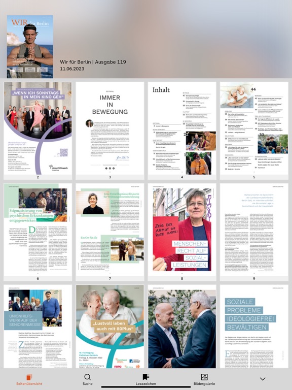 Unionhilfswerk iPad 스크린샷