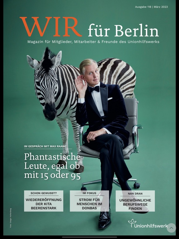 Unionhilfswerk iPad 스크린샷