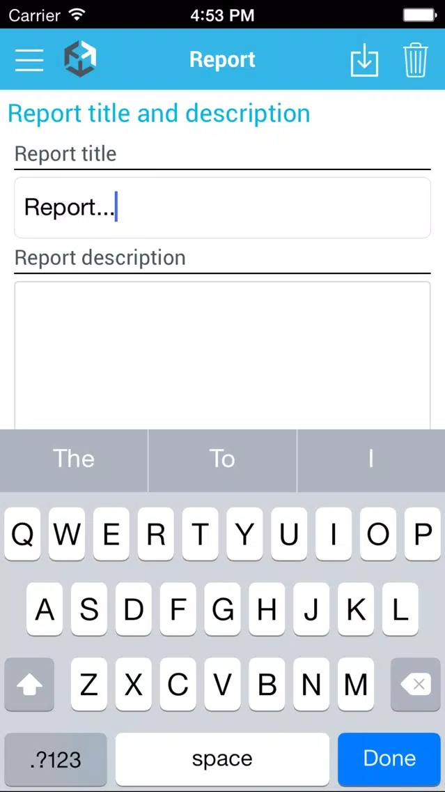 PRETECT incident reporting Screenshots