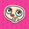 Pretty Funny Faces Stickers