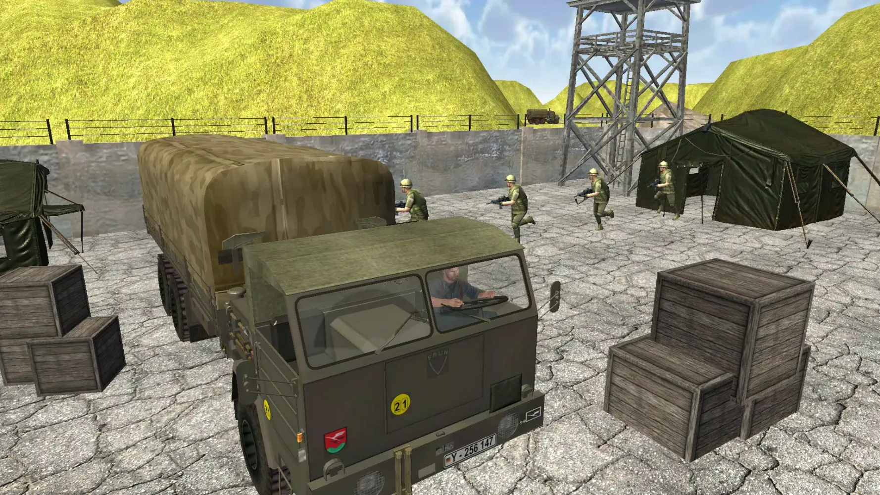 US Army Cargo Transport Truck Screenshots